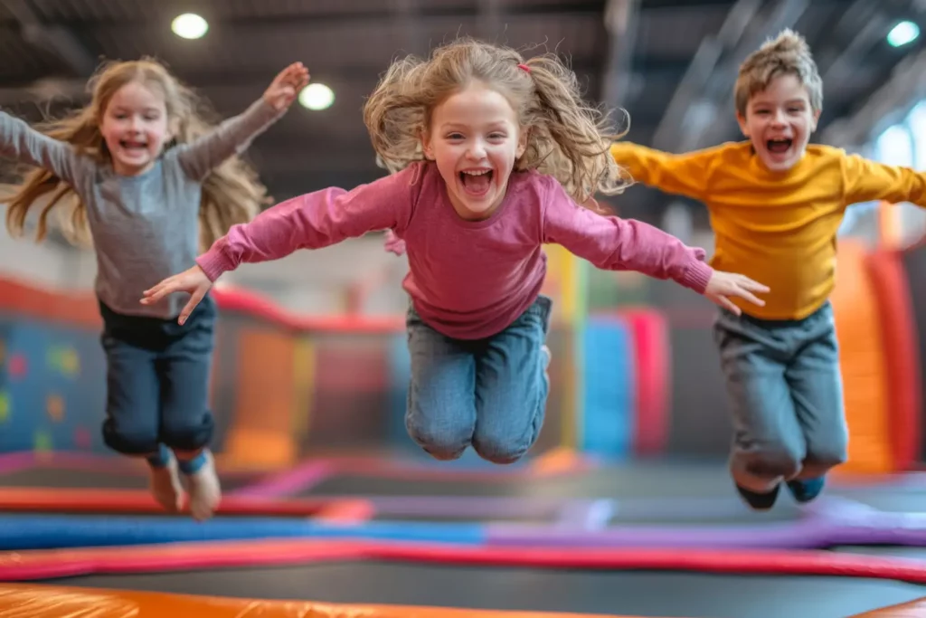 Espace de jeux couvert sur la Côte d’Azur, idéal pour les enfants pendant les jours de pluie.
